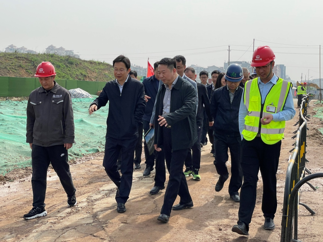 副市长宋铀深刻九洲高架东延项目现场调研